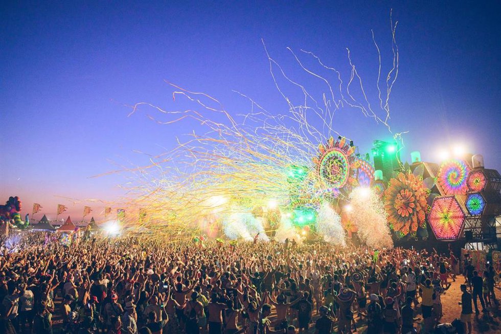 Concierto del Monegros Desert Festival 2022.