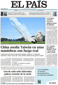 Las portadas de los periódicos del viernes 5 de agosto