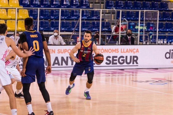 Archivo - El base francés Leo Westermann durante su etapa en el Bara