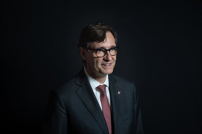 El  primer secretario del PSC, Salvador Illa, en una imagen de archivo. 