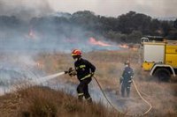 Marlaska apunta como causas principales del fuego el cambio climático y a las imprudencias más que la intencionalidad