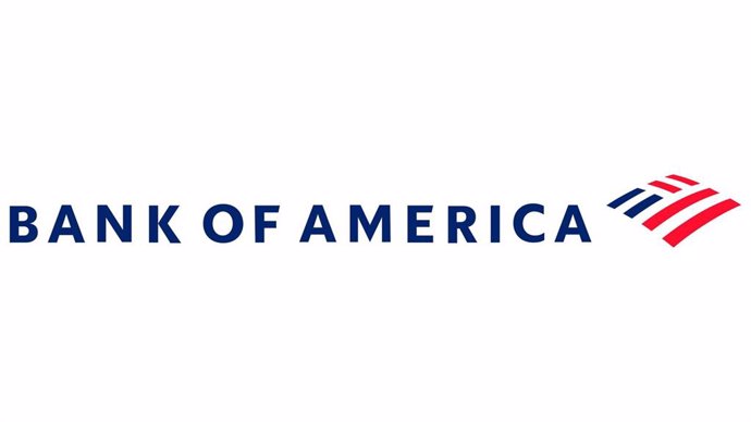 Archivo - Logo de Bank of America.