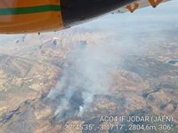 Infoca confía en poder estabilizar el incendio de Jódar (Jaén) en las próximas horas