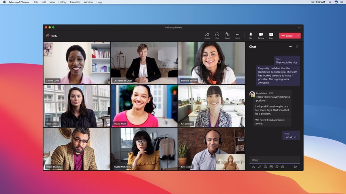 Microsoft launches an optimized version of Teams for Mac with Apple Silicon