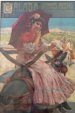 El Archivo Municipal expone los carteles de Feria de Málaga de finales del XIX y principios del XX