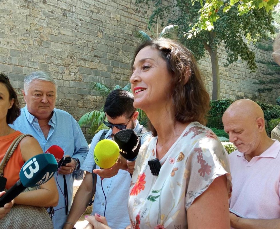 La ministra de Industria, Comercio y Turismo, Reyes Maroto.