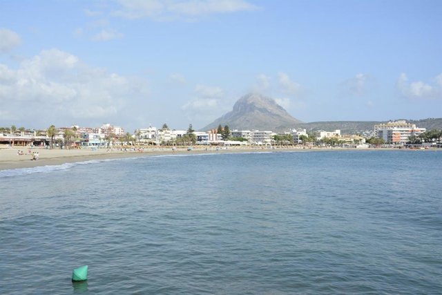 Playa del Arena en Xàbia (Alicante)