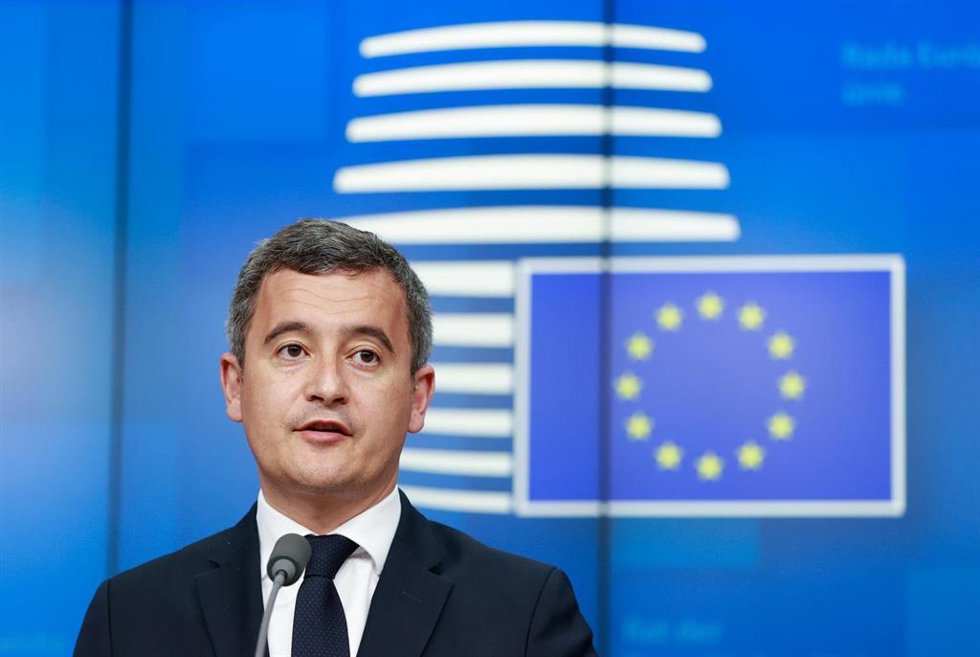 Archivo - El ministro del Interior de Francia, Gérald Darmanin 