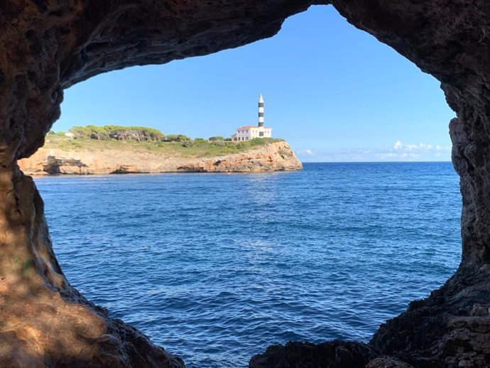 Fotografía del Faro de Portocolom