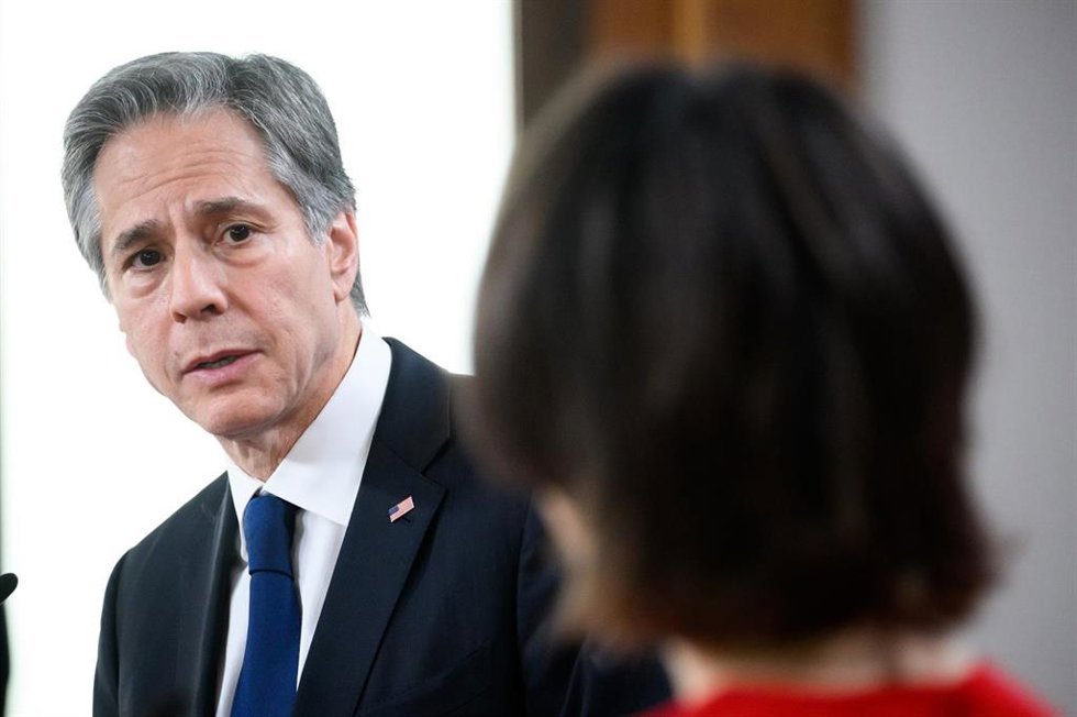 Archivo - El secretario de Estado de Estados Unidos, Antony Blinken