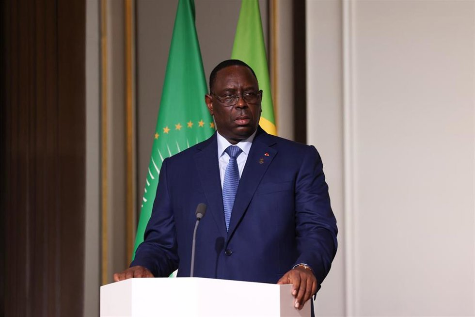 Archivo - El presidente de Senegal, Macky Sall