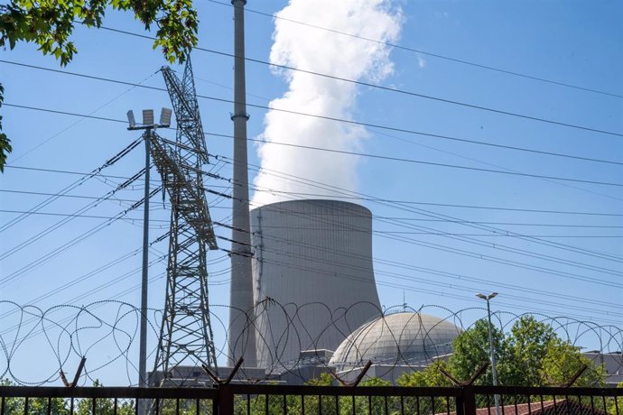 Imagen de archivo de una planta nuclear en Bavaria, Alemania.