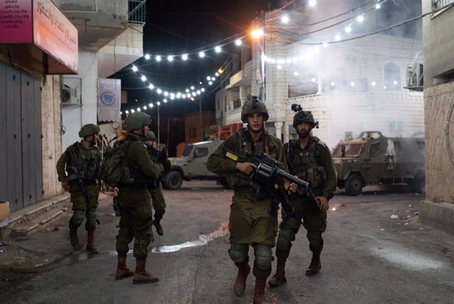 Ejército de Israel durante la noche del viernes