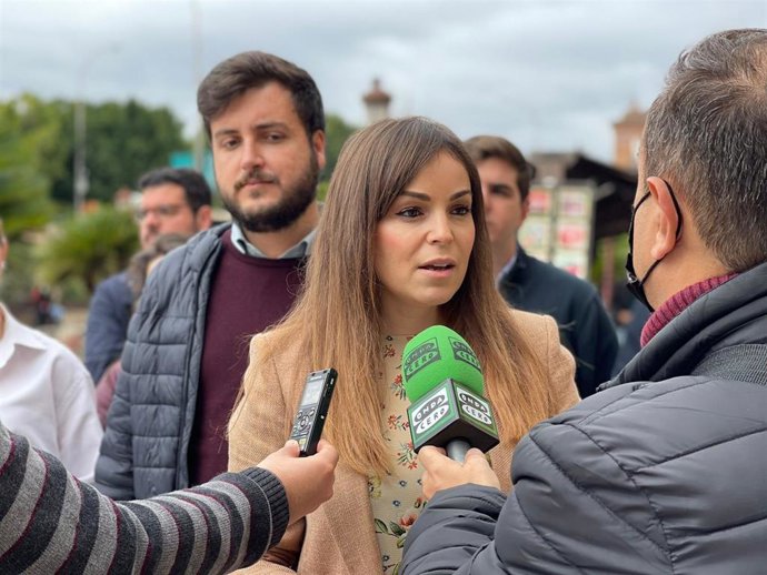Archivo - La portavoz del PP en Murcia, Rebeca Pérez