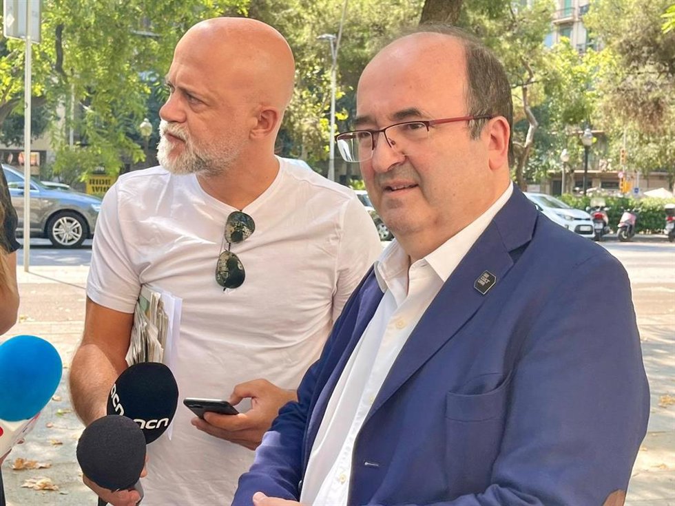 El ministro de Cultura y Deporte, Miquel Iceta