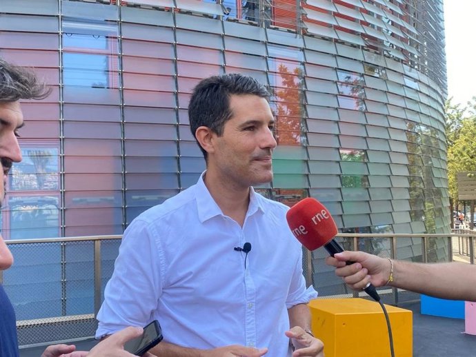 El portavoz de Cs en el Parlament, Nacho Martín Blanco