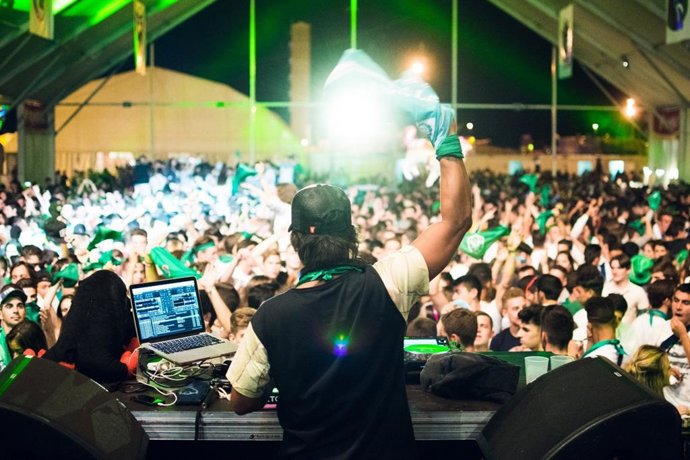 Fiestas de San Lorenzo. Foto de archivo.