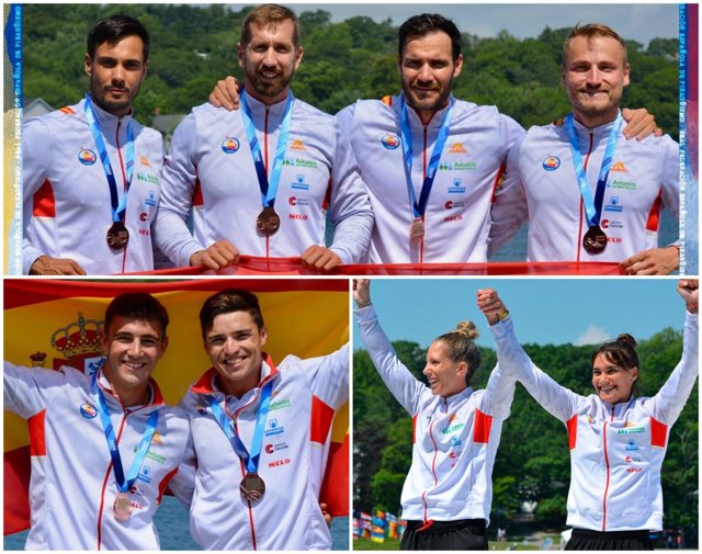 Jornada histórica para España en los Mundiales de sprint olímpico de piragüismo