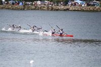 Los palistas franceses Urban y Candy se imponen en el Descenso Internacional del Sella