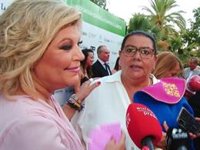 El emotivo reencuentro de María del Monte con Terelu Campos