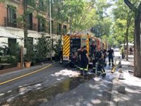 Sofocado un incendio en la cocina de un restaurante de la calle Jorge Juan