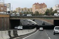 Nuevos cortes de tráfico nocturnos en el acceso a Sevilla por la obra de refuerzo del firme de la A-92