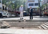 Cs critica "la falta de palabra" del gobierno con la reforma de Plaza de los Curtidores y exige su reurbanización