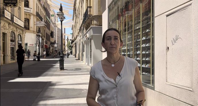 La portavoz municipal de Vox en el Ayuntamiento de Córdoba, Paula Badanelli.