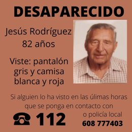 Imagen del vecino de Ribaforada desaparecido
