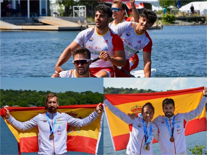 Los oros de Carlos Arévalo y el C4 500, plata y bronce para María Corbera y otro bronce de Cubelos cierran los Mundiales