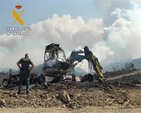 La Guardia Civil investiga a cinco personas como presuntas responsables del incendio de Ateca (Zaragoza)