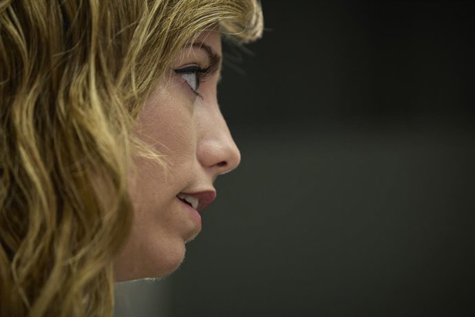 La coportavoz, secretaria de Acción Institucional y directora del Injuve, María Teresa Pérez, durante una entrevista para Europa Press, en la sede de la agencia, a 3 de agosto de 2022, en Madrid (España). María Teresa Pérez es una política y periodista 