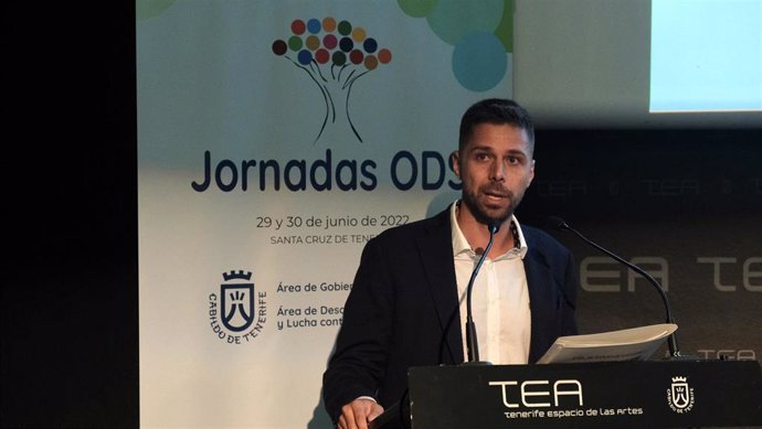 El consejero de Desarrollo Sostenible y Lucha contra el Cambio Climático del Cabildo de Tenerife, Javier Rodríguez Medina