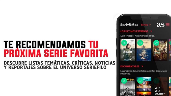 As incorpora a su oferta la web de recomendación de series en plataformas españolas 'Serielistas'