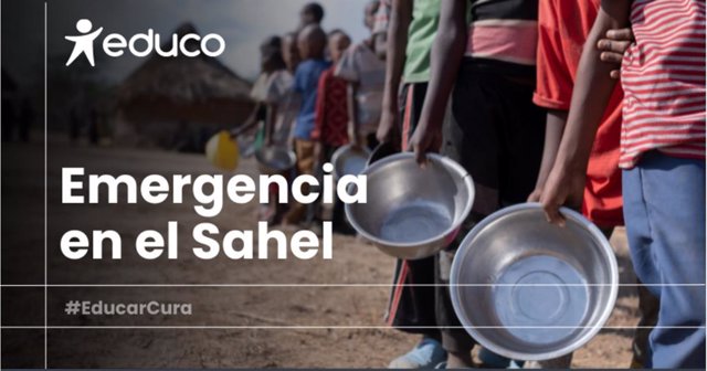 Educo advierte de que la crisis alimentaria en el Sahel afecta a la capacidad de aprendizaje de los niños