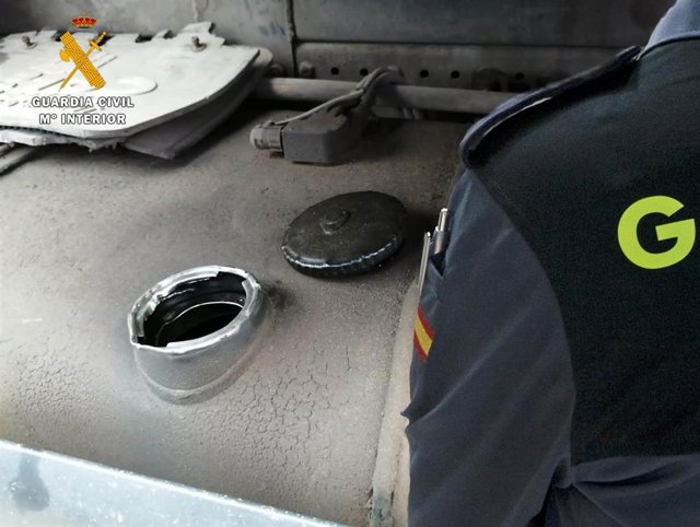 Robo de gasoil en caminoes