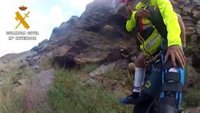 La Guardia Civil rescata a un barranquista accidentado en el río Poqueira, en Granada