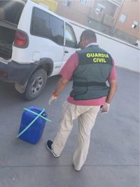 Detenido investigado por robos de 1.400 litros de gasoil en una caseta de riego de Fuente Vaqueros (Granada)