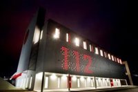 Un turismo choca contra un hotel en Poio (Pontevedra) y sus dos ocupantes tienen que ser excarcelados