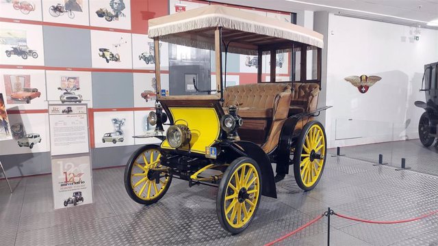 Un Delahaye de 1899, pieza destacada en el MHAS.