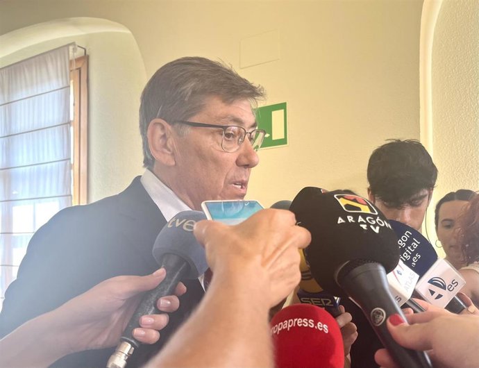 El vicepresidente del Gobierno de Aragón, Arturo Aliaga.