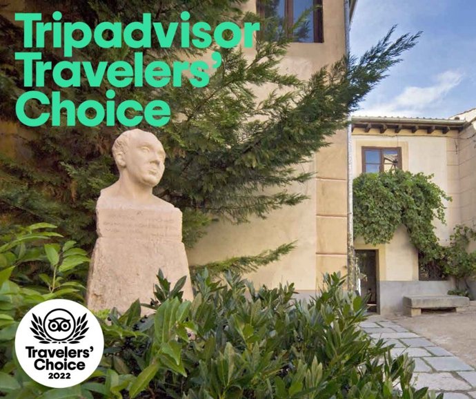 Casa-Museo Antonio Machado en Segovia, galardonada con un 'Tripadvisor Travelers Choice'.