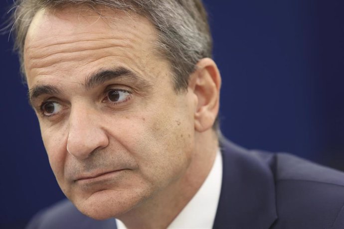 Archivo - El primer ministro griego, Kyriakos Mitsotakis.