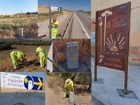 El Imtur mejora la señalización del Camino Mozárabe a su paso por el término de Córdoba
