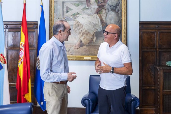 Reunión de Manuel Baltar y Miguel Cid Álvarez.