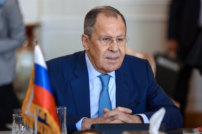 Archivo - El ministro de Exteriores de Rusia, Sergei Lavrov