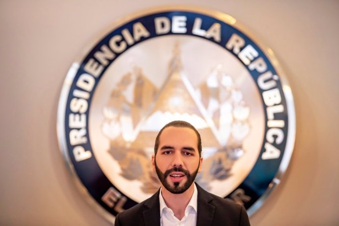 Archivo - Nayib Bukele, presidente de El Salvador