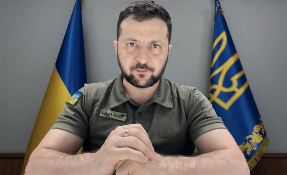 El presidente de Ucrania, Volodimir Zelenski