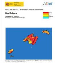 Alerta amarilla en Mallorca e Ibiza por temperaturas de hasta 37 grados