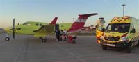 Entra en servicio un nuevo avión medicalizado con base en Palma